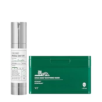 VT REEDLE S700＆300 30ml CICA REEDLE Amazon.com: VT COSMETICS CICA Reedle Shot 300 & 700 Essence